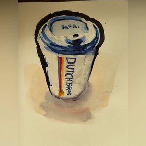 Dutch Bros Coffee Original Watercolor